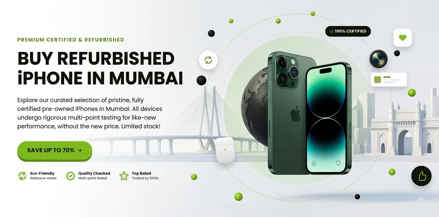 Buy Refurbished iPhone in Mumbai | Certified & Affordable | Reverse Store